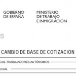 Cómo cambiar de base de cotización a la Seguridad Social