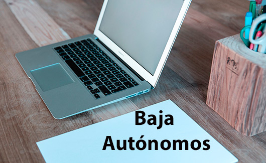 baja como trabajador autónomo