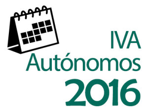 IVA autónomos 2016