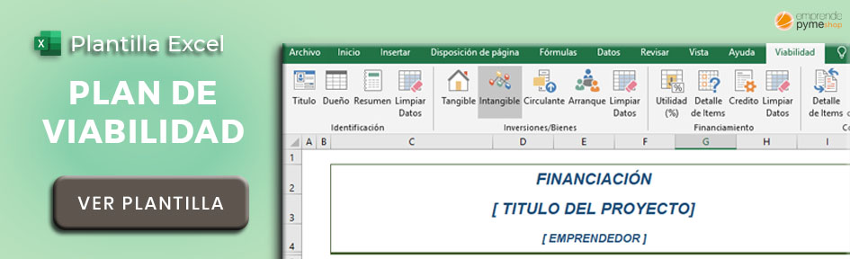 Plantilla Excel para analizar la viabilidad de un negocio